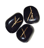 Black Agate Runes - Lohas New Age Store