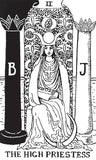Black & White Rider - Waite Tarot Deck - Lohas New Age Store